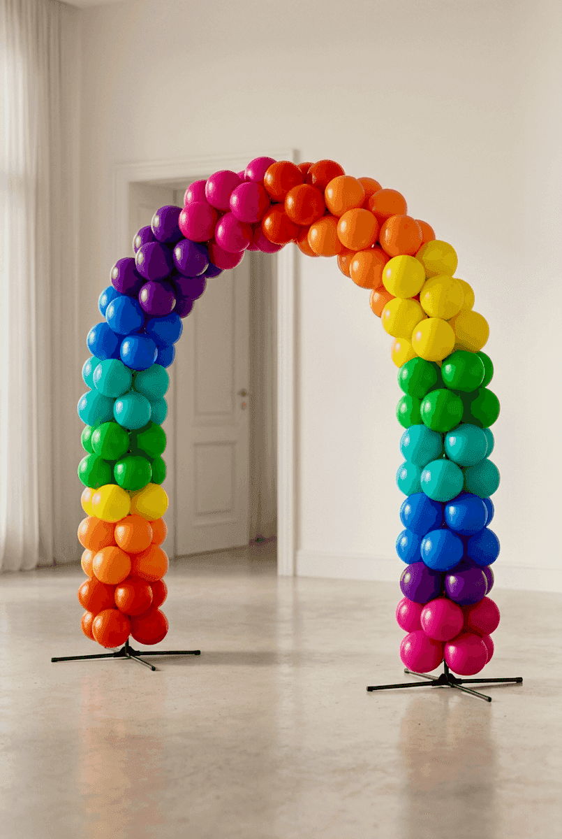 PilaMania klassieke ronde ballonnenboog - elegante gebogen vorm