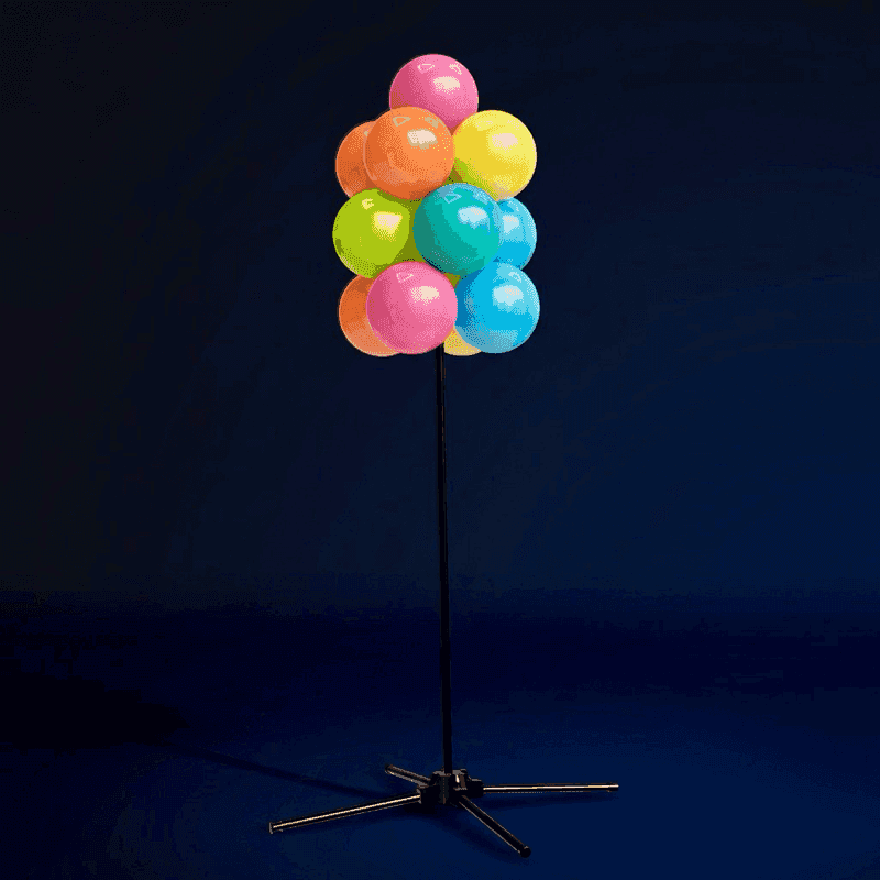 PilaMania ballontros in hangende en staande configuratie