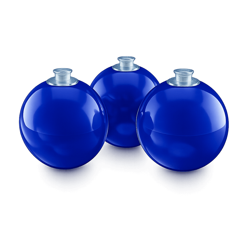 Donkerblauwe herbruikbare PilaMania ballon