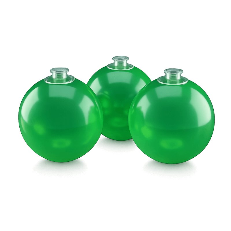 Groene herbruikbare PilaMania ballon