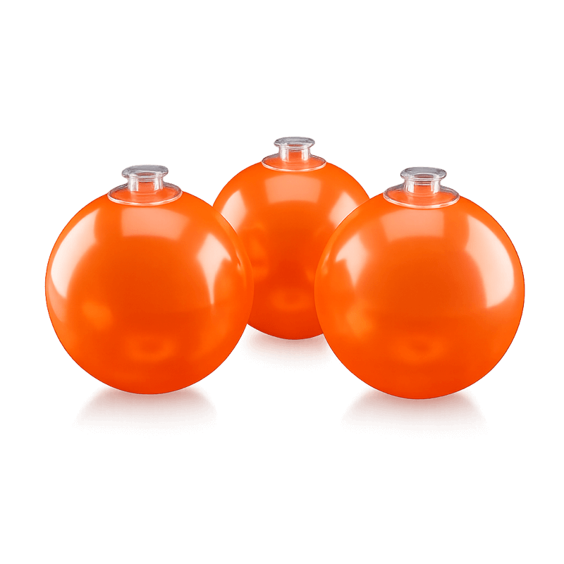 Oranje herbruikbare PilaMania ballon